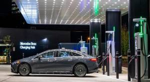 Mercedes-Benz EV Charging Hub, Sandy Springs, Georgia, USA