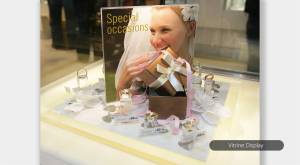 Argos Jewellery store diamond vitrine cabinet