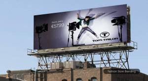 Tom Taylor man external billboard media advertising promotion – Denim Jeans