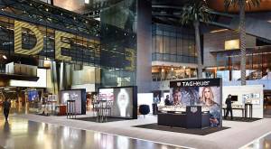 Qatar Airport Duty Free Luxury Retail watch merchandising