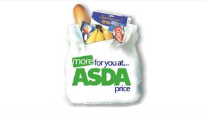 ASDA Supercentre Store Bag and Strap-line