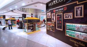 Bacardi Global Travel Retail Brand Activation 150 Years Celebration Heathrow T5