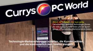 Currys PCWorld Mall Store – CampbellRigg entwirft Technologie-Stores, die reibungslos funktionieren 