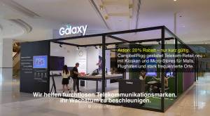 CampbellRigg erfindet den Telekommunikationseinzelhandel neu
mit Kiosken und Microstores für stark 