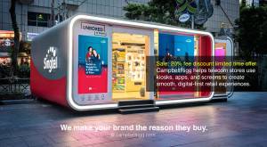 Singtel Telecom Mobile Digital-First Store. Top-up & bill payment station. @ CampbellRigg – We make 