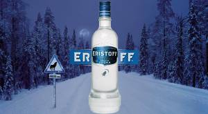 Eristoff Media Bottle Branding