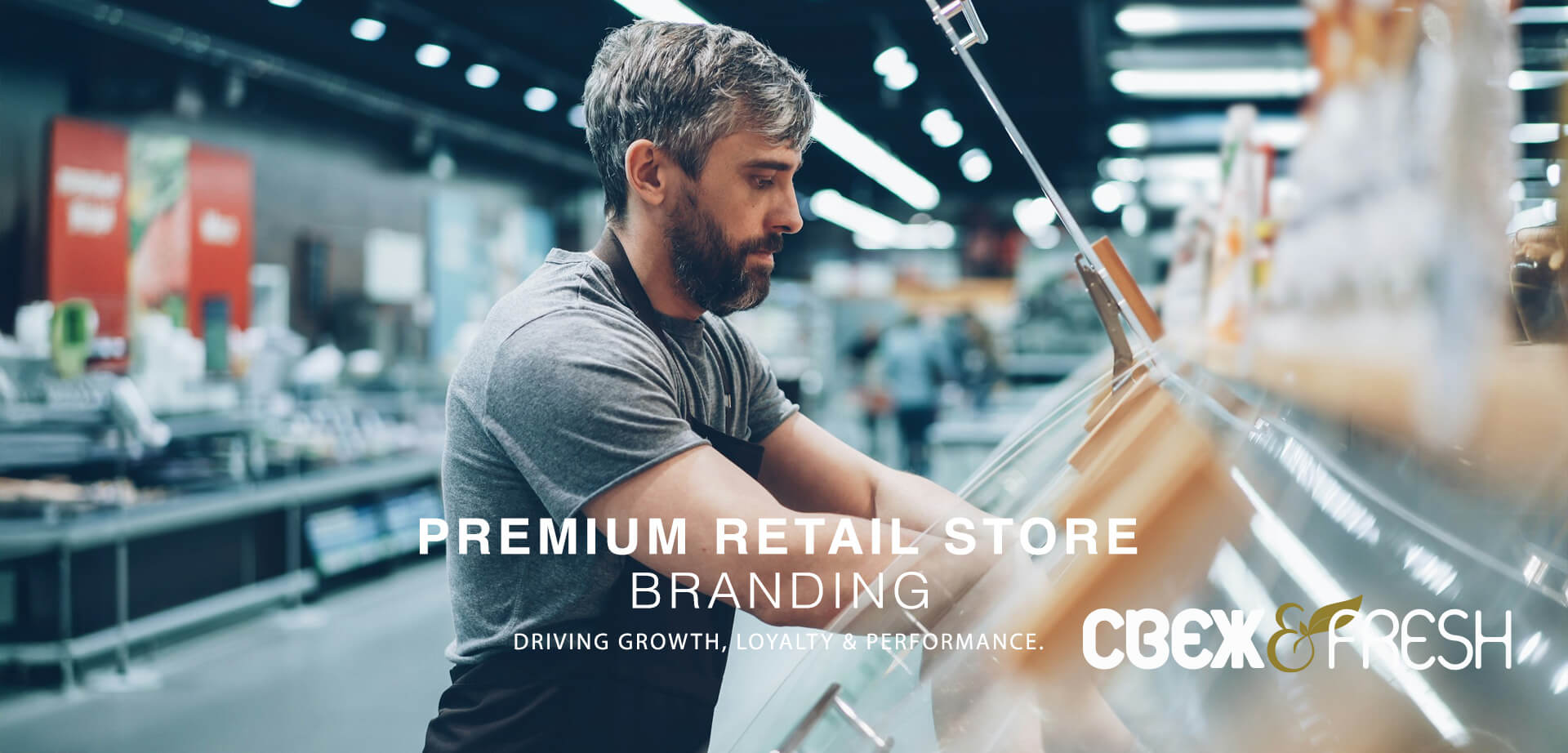 Свеж & Fresh Premium Supermarket Retail Design & Branding