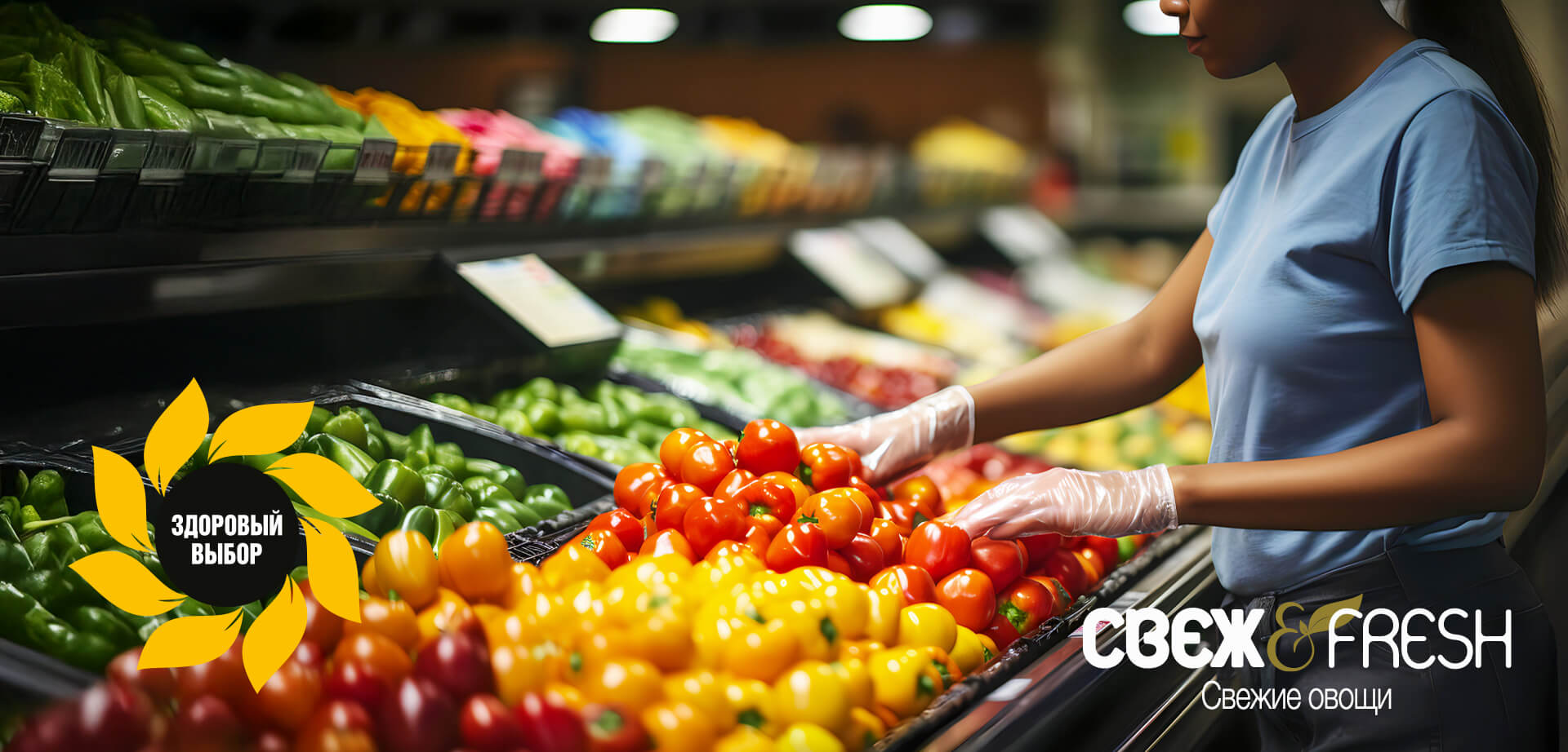 Свеж & Fresh Supermercado Premium Diseño Retail y Branding