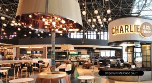Emporium hawker food hall Melbourne – Mall interior design