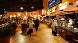 Safeway Mega Store Retail Hypermarket – Store Interior Design – Restaurant prepared food counters -D