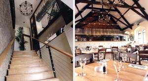 Firehouse rustic hi-tech hacienda style innovative interior design restaurant retail chain