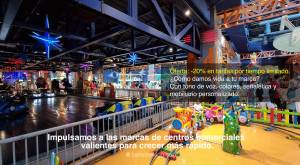 Transforma tu centro comercial con arquitectura visionaria, interiores inmersivos y branding @ campb
