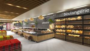Maison Galaxy Supermarket Store Interior Design