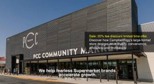 PCC Community Market increases Supermarket Shopper Loyalty through Brand Identity and Store Design -