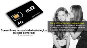 Chicas compartiendo secretos. En Tele2, convertimos la estrategia de marca en beneficios empresarial