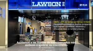Tiendas de conveniencia Lawson - CampbellRigg presenta diseños compactos que mejoran comodidad, efic