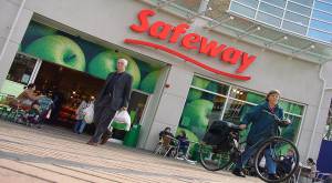 Safeway Supermarket Wimbledon Entrance