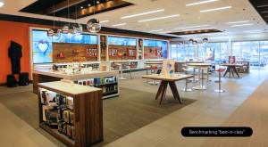 AT&T store merchandising systems design