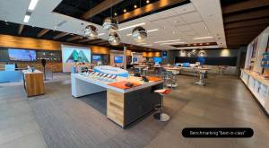 AT&T store interior design