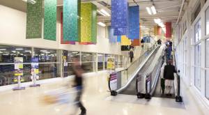 Tesco Hypermarket Accrington Escalators