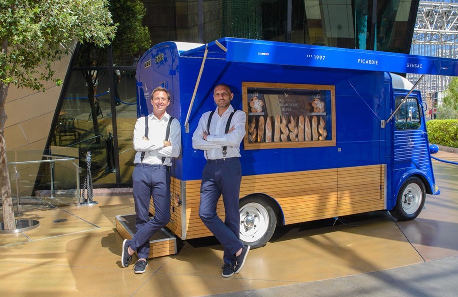 Grey Goose mobile tasting van Grey Goose mobile tasting van