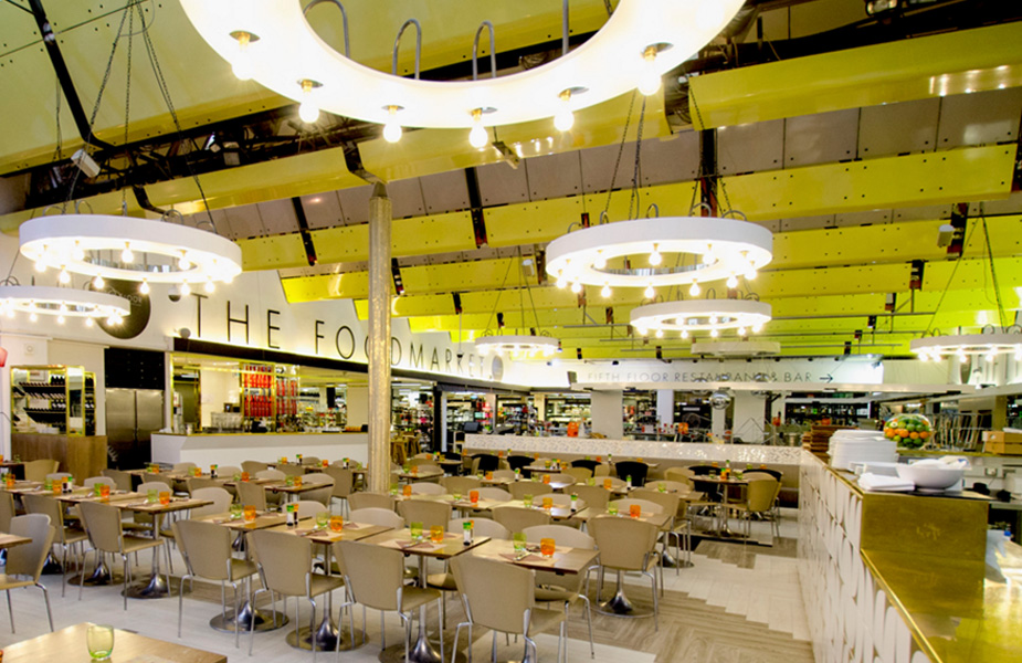 Reinvention of the department store cafes and restaurants Reinvention of the department store cafes and restaurants