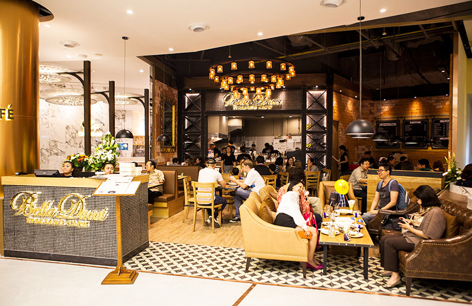 Bella Ducci Cafe Shopping Mall design benchmarks EMQuatier Bella Ducci Cafe Shopping Mall design benchmarks EMQuatier