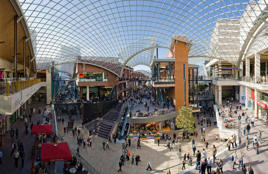 Cabot Circus Shopping Centre in Bristol, England innovative shopping mall interior design concepts Cabot Circus Shopping Centre in Bristol, England innovative shopping mall interior design concepts