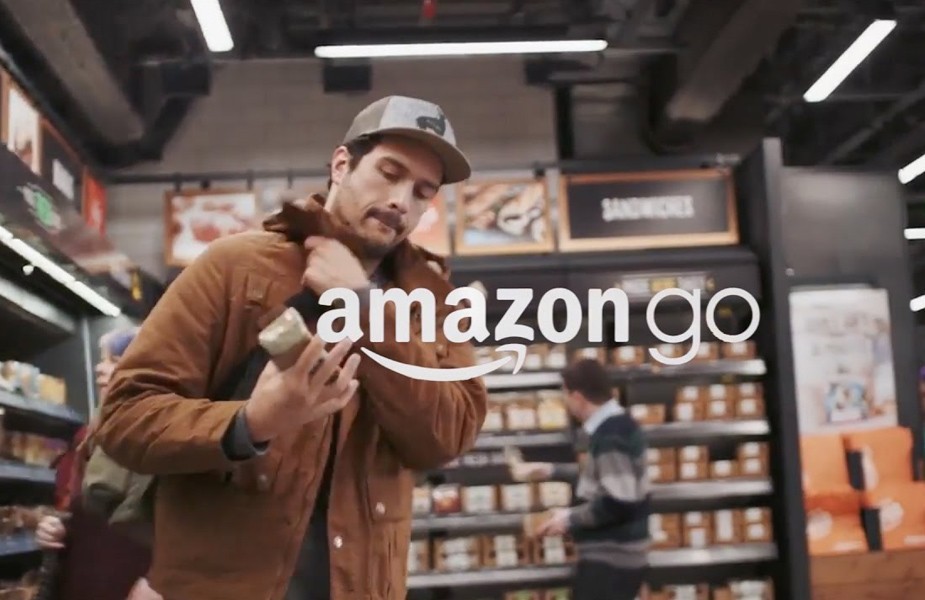 Amazon Go and food retail design store design and branding Amazon Go and food retail design store design and branding