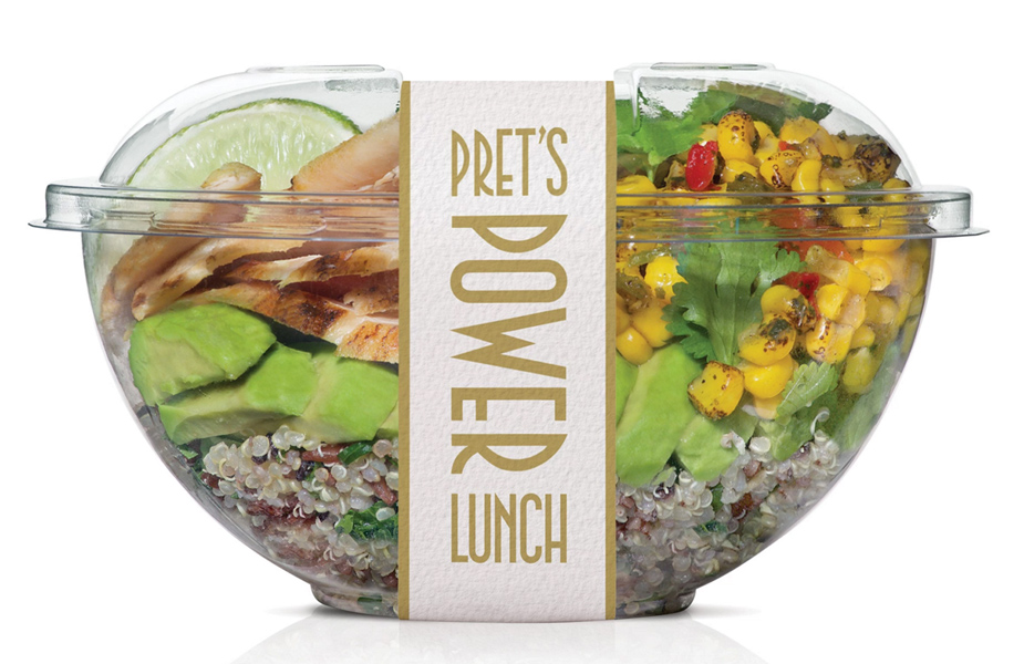 Pret's power lunch Pret's power lunch