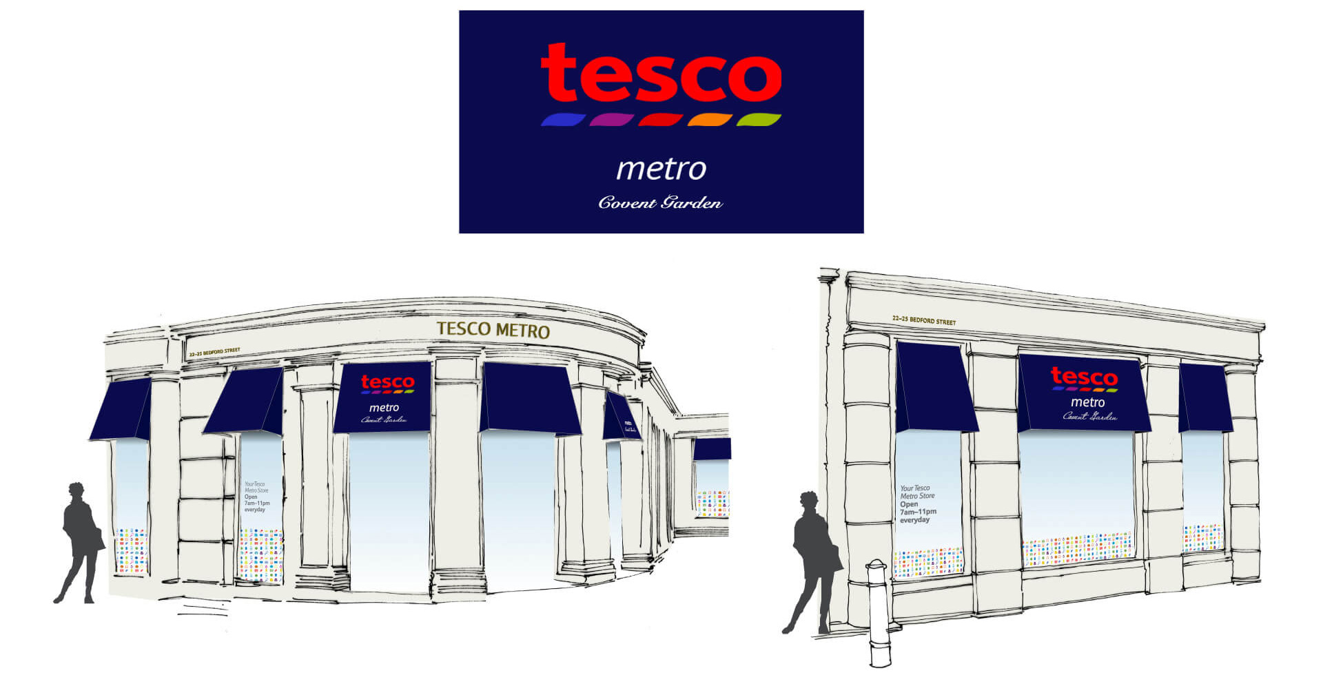 Rebranding Tesco metro brand identity Rebranding Tesco metro brand identity