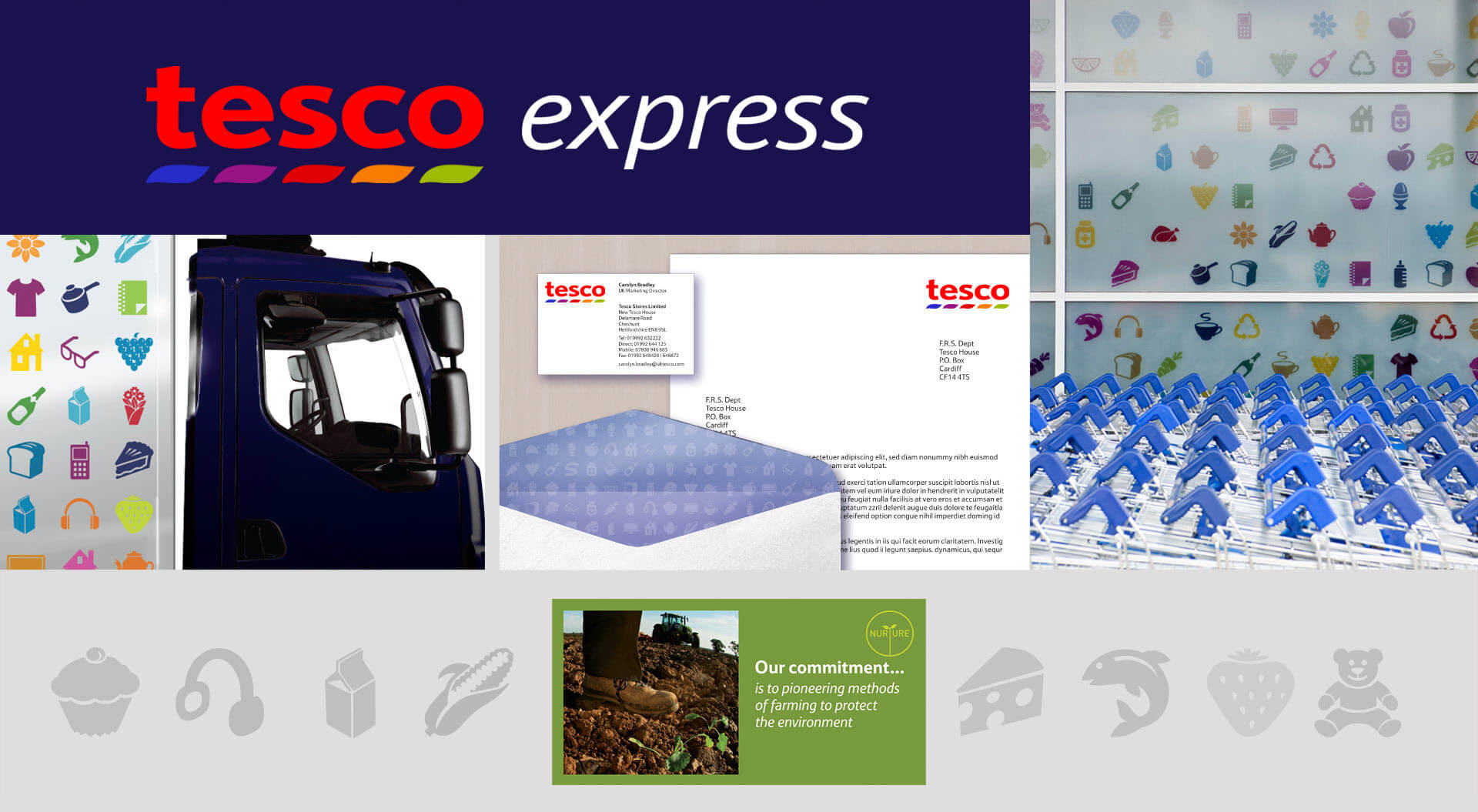 Rebranding Tesco express communications and brand identity Rebranding Tesco express communications and brand identity