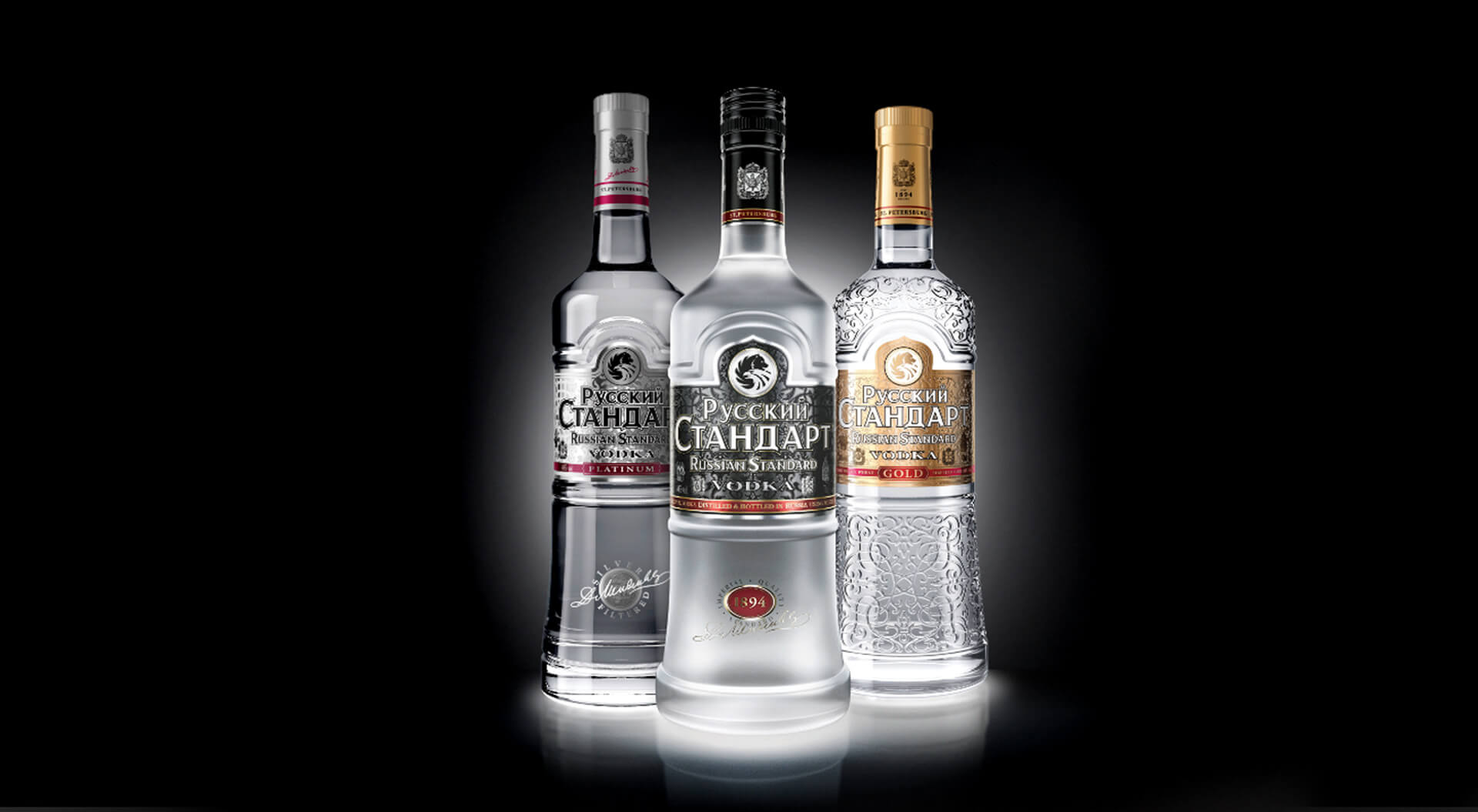 Russian Standard Vodka packaging design Russian Standard Vodka packaging design