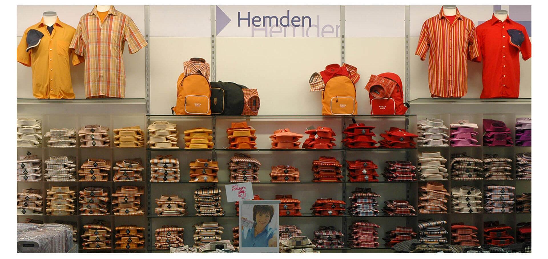Adler Fashion Store Germany retail store interior design and department branding for mens wear shirts Adler Fashion Store Germany retail store interior design and department branding for mens wear shirts
