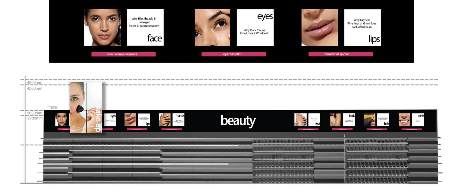 Asda health and beauty branding concept Asda health and beauty branding concept