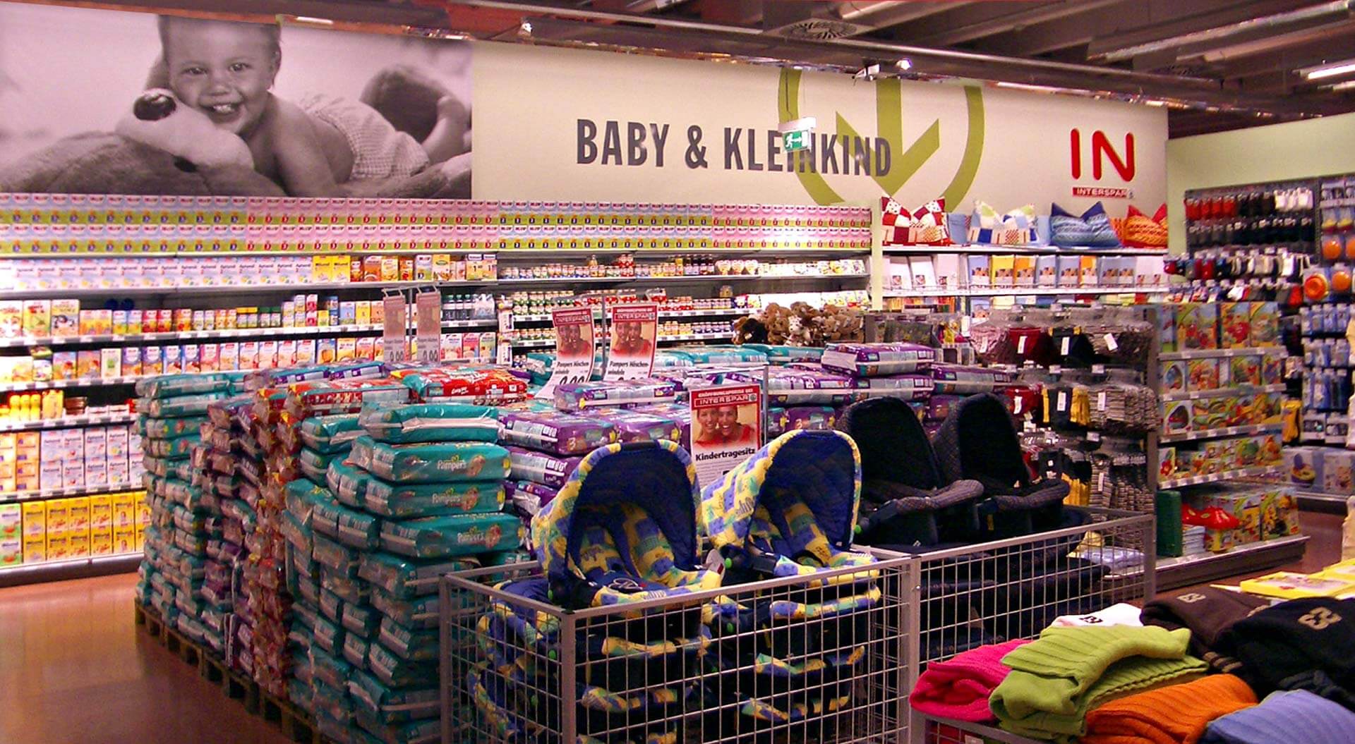Intersar Villach game changing branding for a compact hypermarket Intersar Villach game changing branding for a compact hypermarket