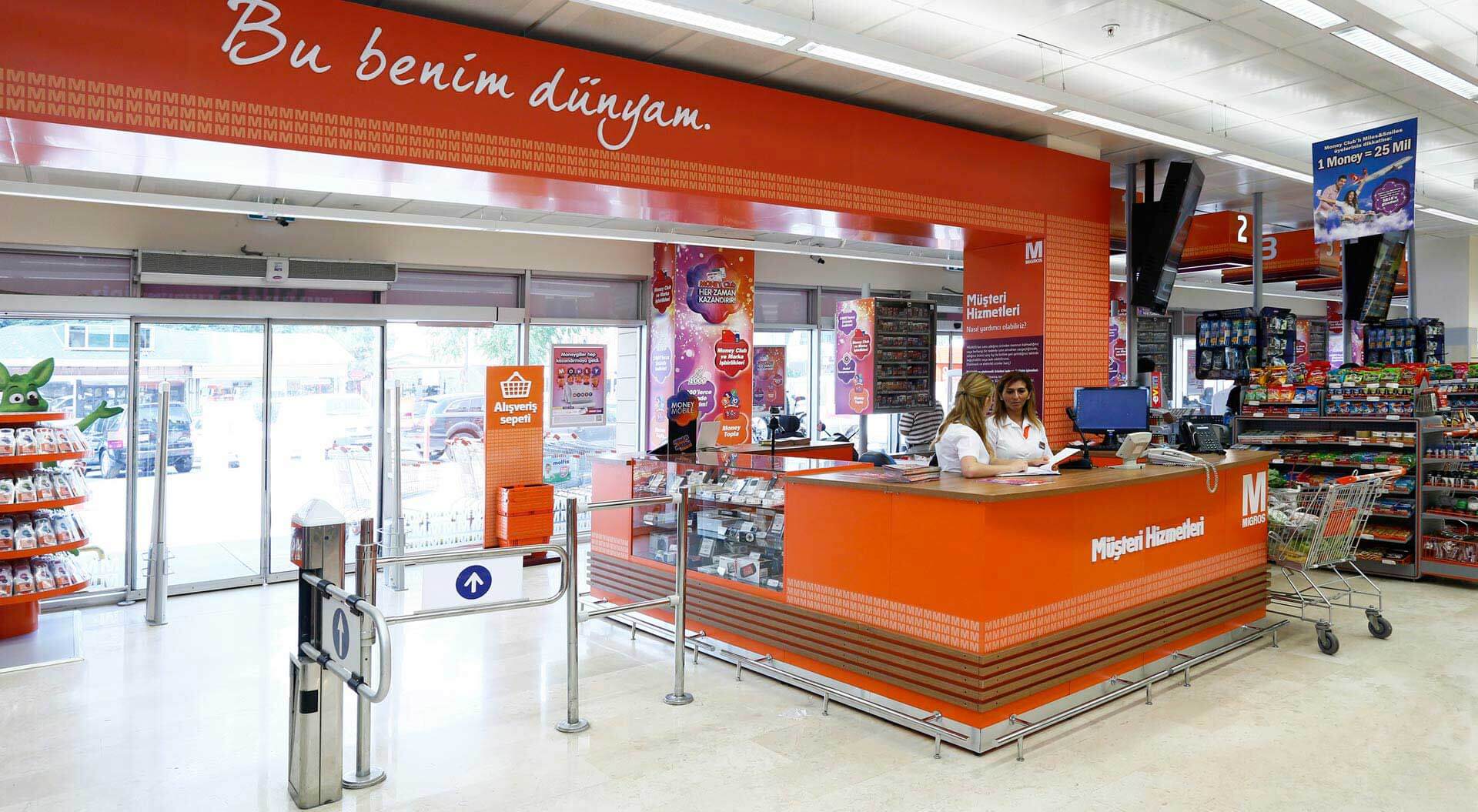 Migros Turkey supermarket customer services department and brand communications Migros Turkey supermarket customer services department and brand communications