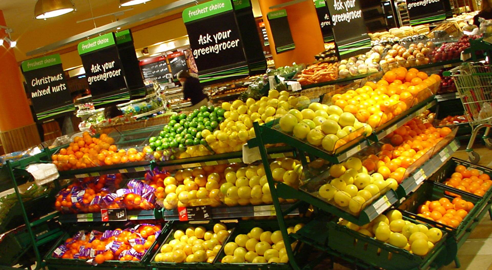 Safeway fresh fproduce merchandising system design in supermarkets Safeway fresh fproduce merchandising system design in supermarkets