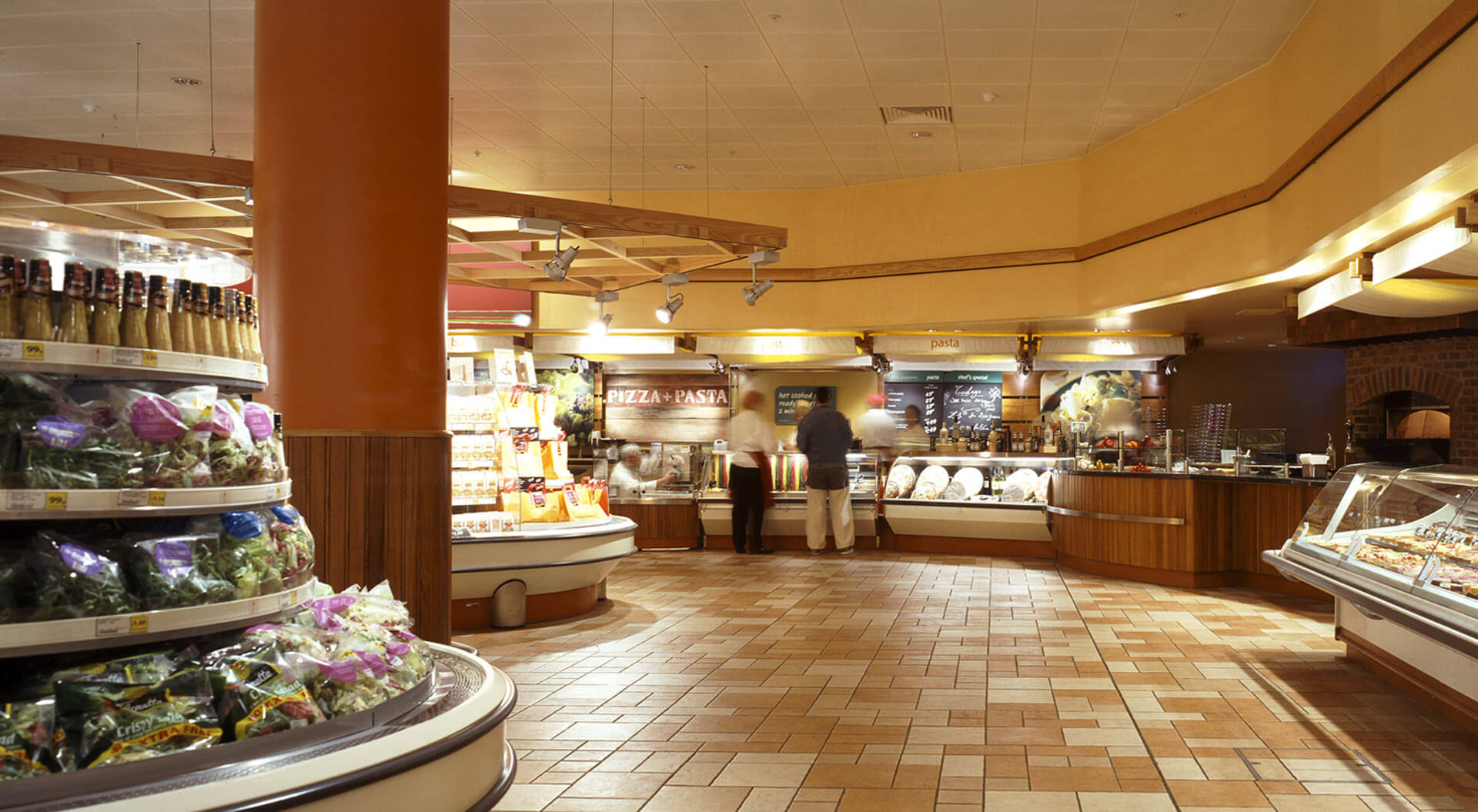 Safeway supermarkets interior store design for chilled island merchandising pizza pasta to go Safeway supermarkets interior store design for chilled island merchandising pizza pasta to go