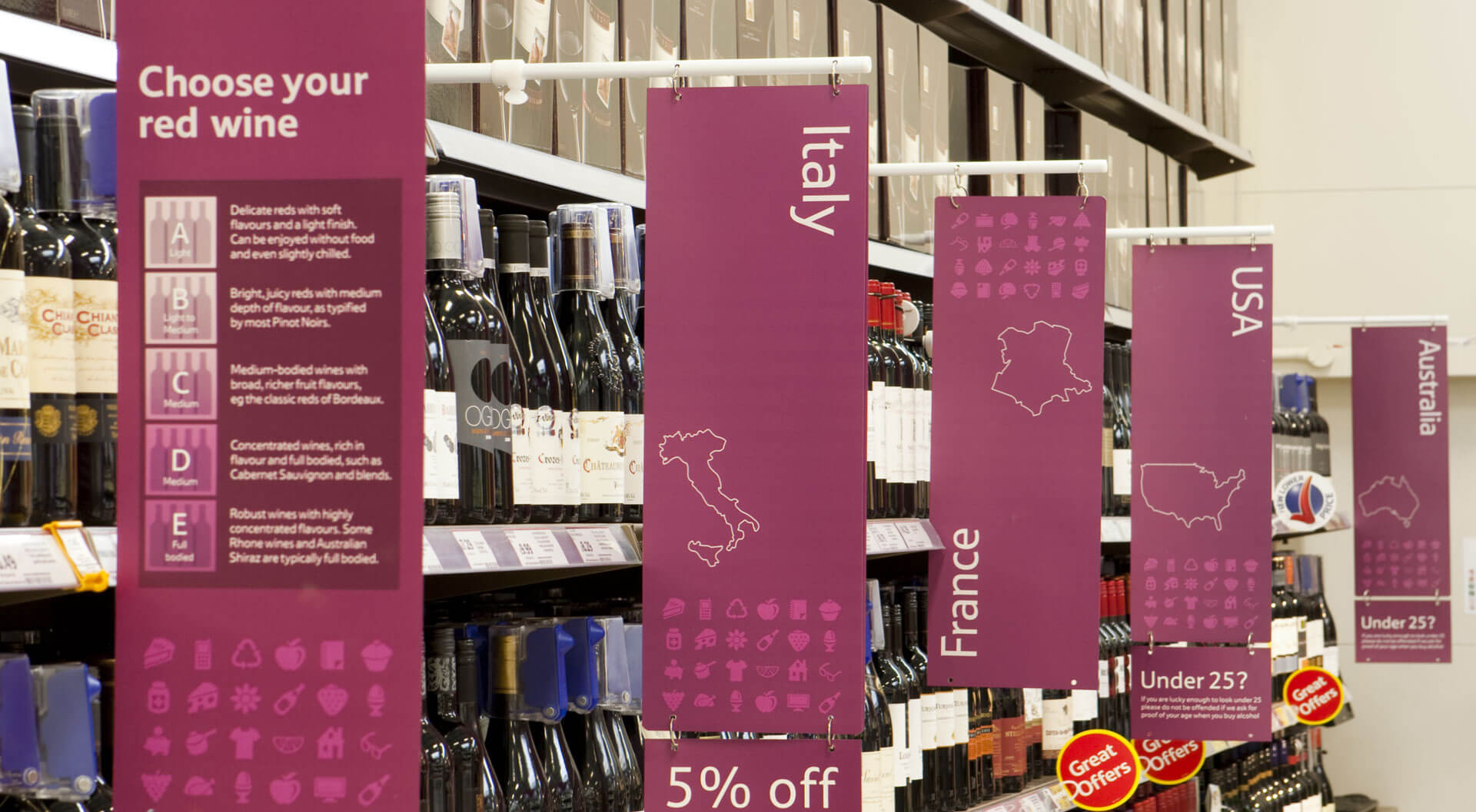 Retail branding, corporate identity, brand, hypermarket interior design planning, marketing POP in-store, grocery food supermarkets - Tesco Retail branding, corporate identity, brand, hypermarket interior design planning, marketing POP in-store, grocery food supermarkets - Tesco
