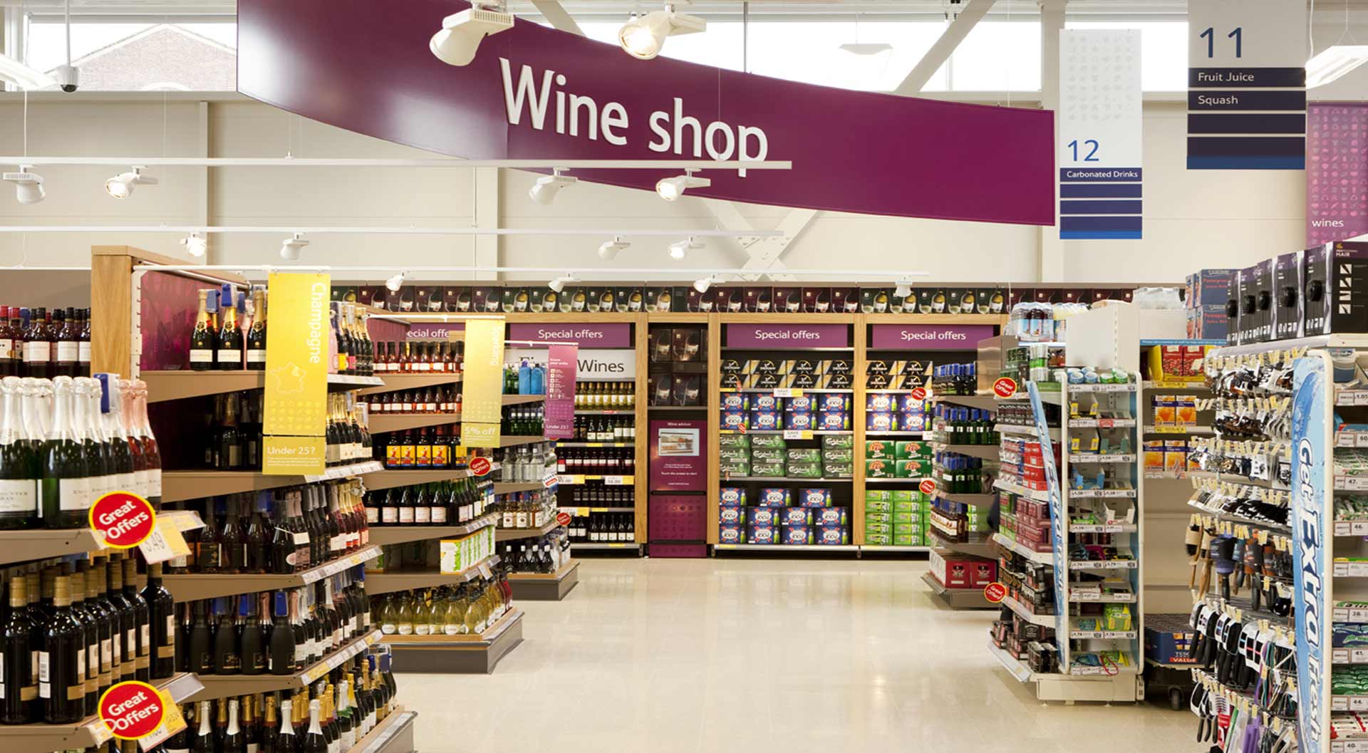 Retail branding, corporate identity, brand, hypermarket interior design planning, marketing POP in-store, grocery food supermarkets - Tesco Retail branding, corporate identity, brand, hypermarket interior design planning, marketing POP in-store, grocery food supermarkets - Tesco